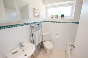 The family bathroom on the second floor, in addition to the en suite and cloakroom