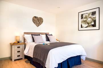 Bedroom 1 has a comfy double bed.