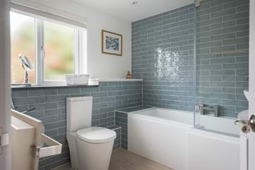 The family bathroom on the first floor.