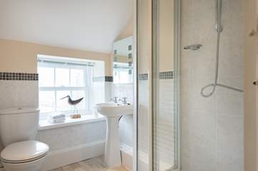The shower-room.