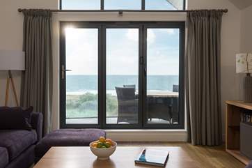 This is what you call a sea view.