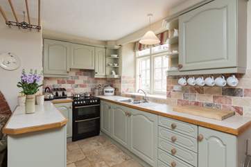This is the second kitchen - such a useful extra facility for a large group booking or for two families offering independence to each.
