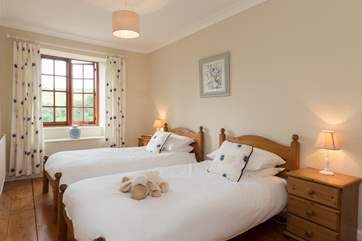 This is the second twin bedroom.
