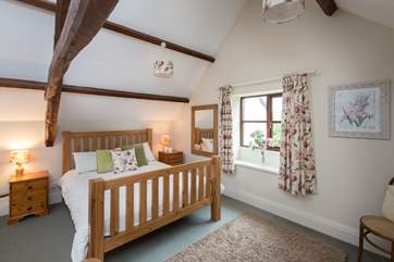 Another view of the 'open plan' bedroom!