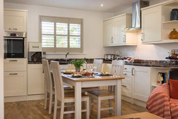 It's easy to rustle up a meal with local produce found in the village.