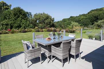Dining al fresco in this little spot is a real treat.