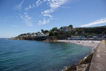 The blue flag breakwater beach with cafe is only a short stroll away. A great day out for all the family.