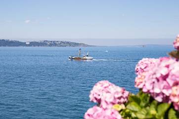 Trawlers going about their business make for great viewing.