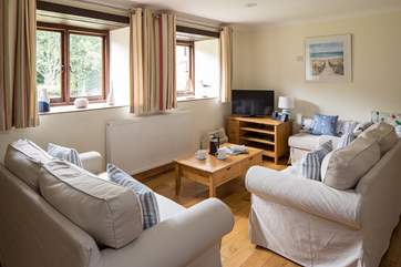 Cosy living area. Such a comfortable welcoming space after a full day of fun and activity.
