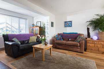 Lovely colours throughout the house.