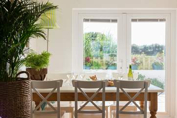 The ground floor areas run seamlessly together.
