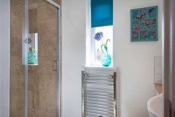 The en suite shower-room for Bedroom 1.