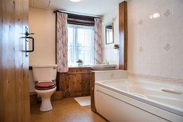 The family bathroom.