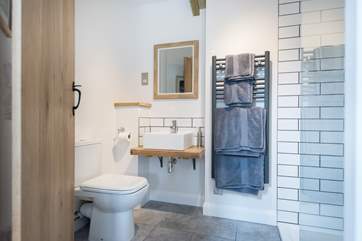 The en suite shower-room to Bedroom 1.