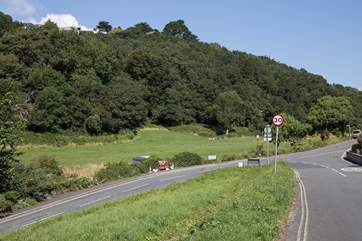 Just across the road you have Meadfoot common. A lovely spot to take the dog for a walk, or enjoy a picnic in this unspoilt spot.