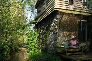 The perfect spot to sit back and read a book in complete privacy and tranquillity.