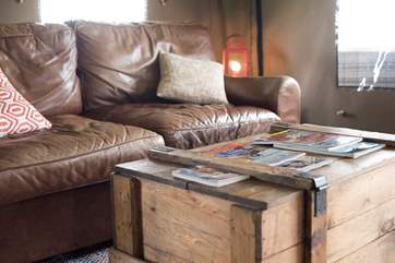 Enjoy a cuppa and read a magazine whilst the children run and play in the safe, spacious meadow.