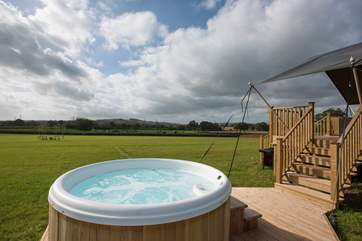 The electric hot tub is superb and will be switched on ready for your arrival.