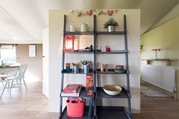 Handy yet stylish storage.
