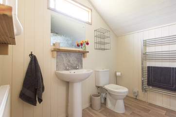 The shower and WC facilities are excellent. Real glamping with instant hot water and no trekking across a field to reach them - they are integral to the tent.