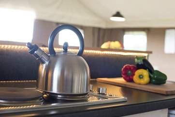 Pop the kettle on and relax.