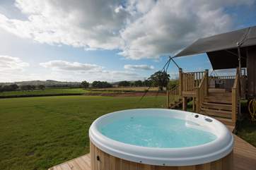 Hayloft is a wonderful family retreat, complete with bubbling electric hot tub that will be turned on for your arrival.