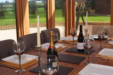 What a place to celebrate a special occasion or simply a wonderful holiday away from it all.