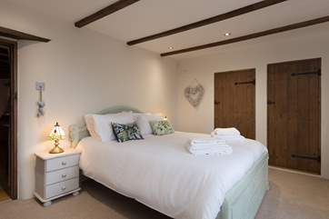 This is the ground floor bedroom with en suite facilities, a separate shower-room and WC.