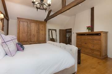 At the end of the first floor corridor is the fifth double bedroom.