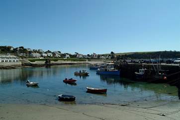 A regular ferry runs from Falmouth to lovely St Mawes, a great day out.