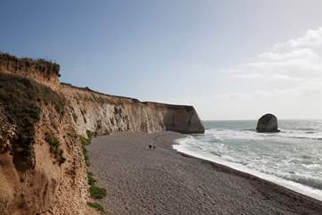 One of the most picturesque beaches on the Isle of Wight