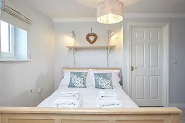 You get a relaxing feel in the second double bedroom, a lovely place for your eight hour's sleep.