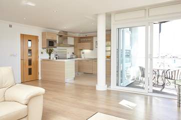 A gorgeous open plan living space
