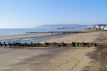 The coast is beautiful in Lake all the way through to Sandown in one direction and Shanklin in the other