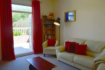 Open up the patio doors and let the warm summer breeze come through.