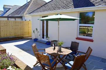 Grab your favourite bottle of wine and take it outside to enjoy in the sunshine.
