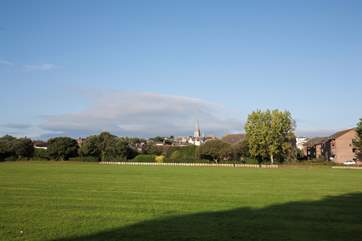 Opposite Henley House is a park where you can take your morning run, fly a kite or sun bathe