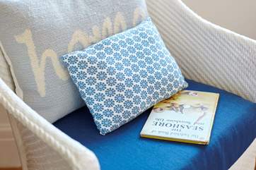 Snuggle up with a good book and a blanket