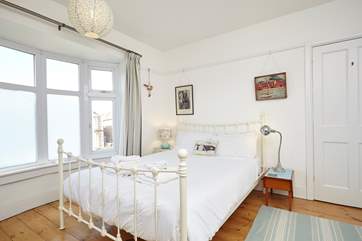 The master bedroom has a lovely king size bed, so spread out, relax and drift off to sleep