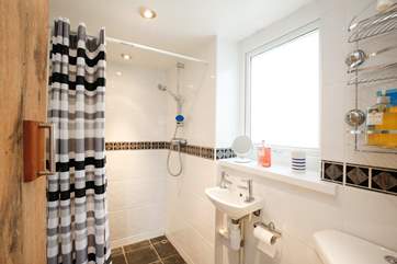 The shower-room to wash away the sand from in between your toes.
