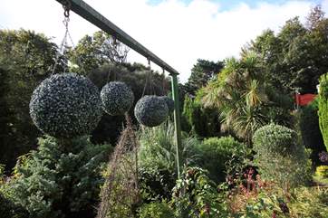 Set in half an acre of gardens.