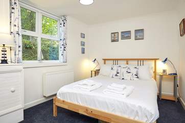 The second double bedroom