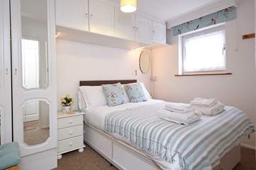 Get a good 8 hours sleep in the comfortable double bed