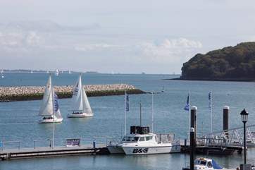 Watch the boats sail by