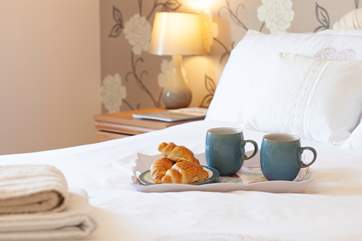 Wake up refreshed and ready for a long walk, exploring the nearby countryside.