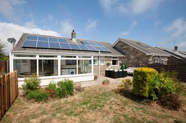 Inside or outside, you can delight in the sun's rays at Willow Tree Lodge.