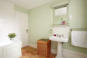 There are plenty of bathrooms throughout the property