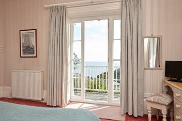 Lift your head after a good nights sleep and see that amazing view out to sea
