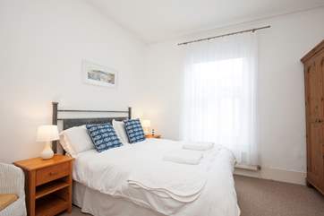 The second double bedroom