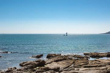 You'll spend many an hour simply looking out to sea and watching the craft sail past.